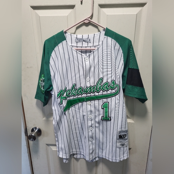 Headgear Classics Other - G-Baby Hardball Jersey Mens White Headgear Classics Kekambas 2001 Authentic SIZE